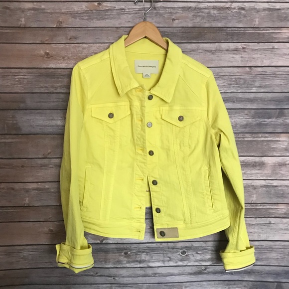 Anthropologie Jackets & Blazers - Anthropologie Pilcro and Letterpress yellow jacket